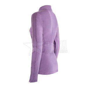 High Quality Eco-Friendly Ladies Slim Fitting Horse Riding <b>Base</b> <b>Layer</b> Shirts Premium <b>Long</b> <b>Sleeve</b> Comfortable <b>Base</b> - Product Image 5