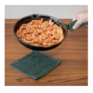 Leather pot mat, heat-resistant and heat-insulating casserole mat, placemat, iron pot mat, <b>kitchenware</b> - Product Image 4