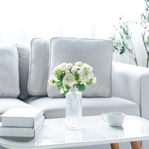 Peonías Artificiales, Flores de Seda para Decoración del Hogar, Ramo Artificial, Arreglos Florales Artificiales, Centros de Mesa para Comedor - Product Image 2