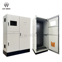 Gabinete de Control Eléctrico Industrial Modular de Acero Inoxidable, Caja Metálica con Vidrio