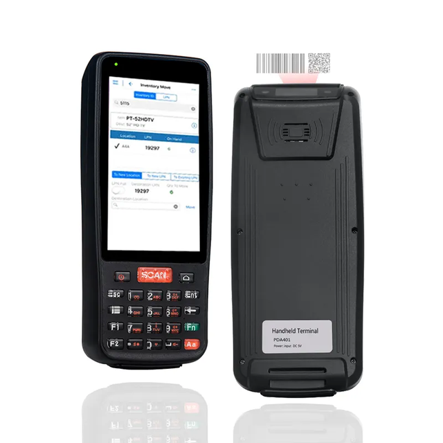 Industrial Android Barcode 1D/2D Code Scanner NFC/RFID Reader Handheld PDAs Terminal for Inventory/Stock Management