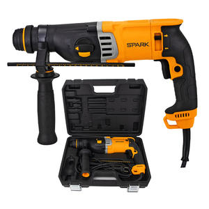 Fabricación de fábrica Herramientas eléctricas portátiles Máquina perforadora de batería rotativa <span class=keywords><strong>Taladro</strong></span> <span class=keywords><strong>percutor</strong></span> de <span class=keywords><strong>cable</strong></span> de goma - Product Image 1