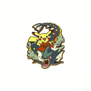 Fabricante de Insignias al por Mayor, Insignias Personalizadas Únicas de Dibujos Animados Kawaii, Diseño Moderno y Antiguo, Pin de Esmalte Duro, Pin de Solapa de Esmalte Suave, para Niños - Product Image 1