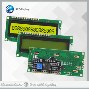 <span class=keywords><strong>Module</strong></span> d'affichage <span class=keywords><strong>LCD</strong></span> industriel COB SCCdisplay JXD1601A-IIC 16*1 STN Jaune Affichage de caractères <span class=keywords><strong>LCD</strong></span> positif avec IIC/<span class=keywords><strong>I2C</strong></span> <span class=keywords><strong>5</strong></span>.0V/3.3V - Product Image 6