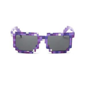 पिक्सेल Thug जीवन धूप का चश्मा खेलों गीक चश्मा बेवकूफ वीडियो Gamer जाँच की पिक्सेल धूप का चश्मा
