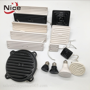 Riscaldatore Ceramico a Infrarossi Lontani Curvo 245*60mm 650W per Termoformatura - Product Image 1