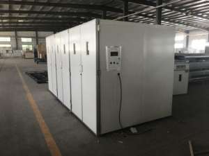 Grande <span class=keywords><strong>échelle</strong></span> 30000 oeufs 3-en-1 incubateur machine à couver/33792 oeufs équipement agricole entièrement automatique tournant incubateur HJ-IH33792 - Product Image 5