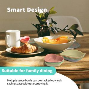 Wholesale Longsheng Plastic Creative Japanese Tableware <b>Snack</b> <b>Plate</b> Cutlery Set Soy Sauce Bone Kitchen <b>Plates</b> Back School - Product Image 4