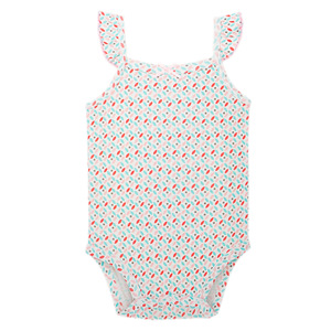 Combinaisons d'été pour bébés filles : hauts licou, combinaisons une pièce, combinaisons de ramper, avec ouvertures triangulaires et couvertures de bas du corps - Product Image 6