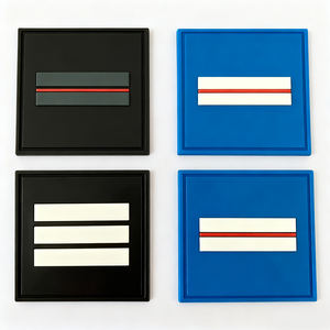 Résistant aux rayures <span class=keywords><strong>Gendarmerie</strong></span> PVC Patch Tactique Poitrine Tresse Rang Chevron Étanche PVC Badge Patches pour <span class=keywords><strong>Uniforme</strong></span> - Product Image 1