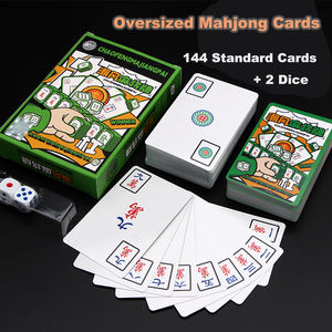 Carte <span class=keywords><strong>da</strong></span> Gioco Mahjong Jumbo Urbane e Trendy, Gioco di Carte Artistico Oversize per Adulti - Product Image 1