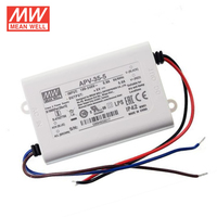 Fuente de Alimentación Conmutada de Salida Única Mean Well de 35W, APV-35 para Uso Industrial con Salidas de 5V, 12V, 15V, 24V y 36V, Transformador Toroidal