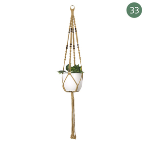 Maceta Colgante para Decoración del Hogar y Jardín, Cesta de Red Económica de 32/35/42/55 Pulgadas - Product Image 2