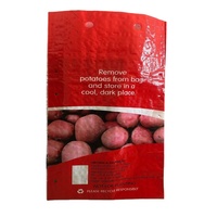 Sac tissé en PP durable de qualité alimentaire 50 kg, personnalisable, recyclable, thermoscellable, imprimé en héliogravure pour l'emballage des aliments