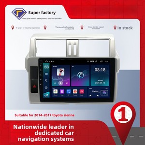 Radio con Pantalla de 10 Pulgadas para Toyota Land Cruiser Prado 2014-2017, Reproductor Multimedia Doble DIN de Ocho Núcleos, Estéreo para Auto con GPS y Navegación Android - Product Image 2