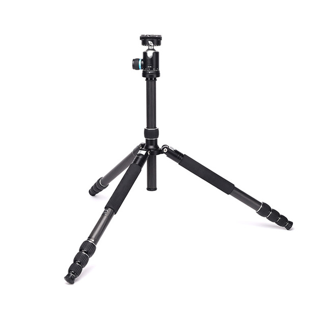 YITAI OEM Professional Carbon Fiber Photography Tripod with 15KG Load Capacity Ring Light Portable Design for SLR Video Cameras
