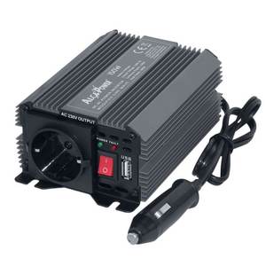 Convertisseur d'ondes sinusoïdales modifiées Alcapower 150W 24V DC vers 230V AC avec port USB pour utilisation en voiture - Product Image 1