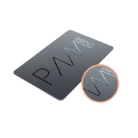 Individuelle PVC NFC Visitenkarten mit 216 Chip 13,56MHz ISO/IEC 14443-A Protokoll Glänzende Oberfläche Farbiger Druck