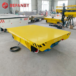 עגלת הובלה על מסילה שטוחה, חשמלית, נגד פיצוץ, בעלת כושר נשיאה של 60 טון, עם תוף כבלים מפלדה, על גלגלים. - Product Image 6