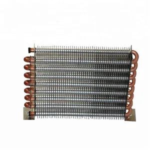 Refrigerator freezer evaporator fin copper coil Stainless steel condenser coil