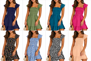 Vestido Casual de Chifón para Mujer, Paquete Mixto al por Mayor, Surtido Aleatorio, Sin Marca, Estilos Nuevos, Envío Aleatorio - Product Image 4