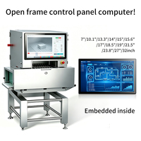 Panel PC Endüstriyel Tablet Core I5/I7 10.1" Dokunmatik Ekran Özel Arayüz 4 USB VESA Montajlı Gömülü Monitör Panel PC Stokta