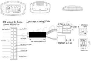 Velocímetro LCD SiAECOSYS DKD Nuevo para Scooter Eléctrico y Motocicleta con Comunicación LIN/CAN-BUS Opcional - Product Image 6
