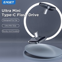 EAGET U8C Memoria USB para Auto, Venta al por Mayor, Regalo Corporativo, Pendrive, Mini Memoria USB, Llavero de Aleación de Zinc, Memoria USB de Lujo