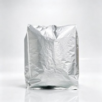Sac FIBC en aluminium multicouche, forme bouteille en haut et en V en bas, pour l'emballage de l'alimentation animale, des aliments et autres marchandises en vrac