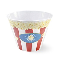 Ensembles de bols à pop-corn en mélamine à promotion personnalisée