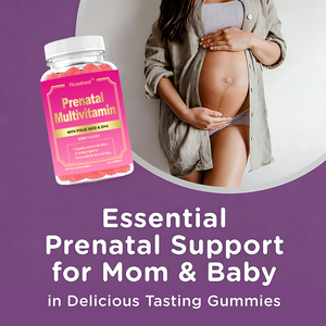 Suplemento de Gomitas Multivitamínicas Naturales HALAL de Marca Privada Rosebest OEM para Mujeres Embarazadas con Ácido Fólico y DHA - Product Image 2