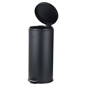 جولة 20l 30l 40l الفولاذ المقاوم للصدأ بن القمامة المطبخ مرآة اللون الكروم - Product Image 4