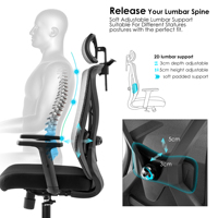 Chaise de bureau ergonomique confortable avec dossier parfait et siège selle réglable, fabriquée à Foshan pour bureau et ordinateur