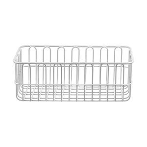 Multifunctional, high-quality, portable <b>wire</b> <b>basket</b> for storing items; factory direct sales of monitor trolley <b>baskets</b>. - Product Image 5
