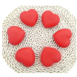 Stress-relief Heart-shaped <b>Squeeze</b> Toy Creative Red TPR Soft Rubber Vent <b>Ball</b> Cartoon Toy - Product Image 5