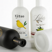 Bouteille en verre pour huile d'olive de haute qualité, personnalisée, 500 ml, blanc mat, 16 oz, 50 cl, bouteille en verre pour whisky, vodka, gin, tequila, rhum, spiritueux, liqueurs