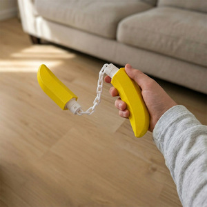 Nunchakus de Plástico con Forma de Plátano, Modelo Impreso en 3D, Accesorio de Juego Unisex - Product Image 1