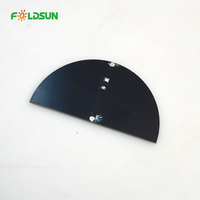 Panel Surya PERC PET Semi-Sirkular untuk Pompa Kolam Air Mancur Tahan Air Anti-Penuaan Tahan UV Ukuran Kustom Pabrik OEM Langsung