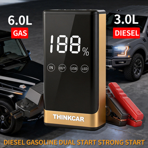 THINKCAR Démarreur de Voiture 16000mAh, Courant de Démarrage 1000A, Chargeur Portable pour Voiture, Booster de Démarrage, Dispositif de Démarrage d'Urgence - Product Image 2