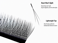 Cils en bande 3D noirs en velours, effet fleur, denses et volumineux, pour maquillage quotidien, fêtes et scène, vente en gros