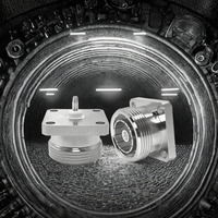 HSWH Factory - Convertisseur de câble coaxial RF L29, prise DIN mâle 4.3/10 DIN vers connecteurs jack DIN femelle 7/16, boîtier en cuivre 10A 1P