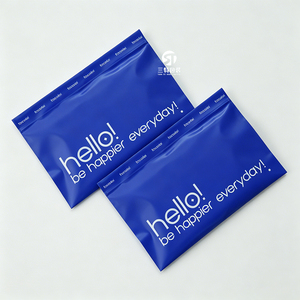 Sacs refermables en CPE recyclables GRS |   Emballage givré pour vêtements et chemises - Product Image 3