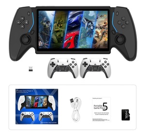 Consola portátil multiemulador 7 pulgadas Retro Gaming Dual Joysticks Salida HDMI Modo de 2 jugadores Código abierto y luz de juego RGB - Product Image 2