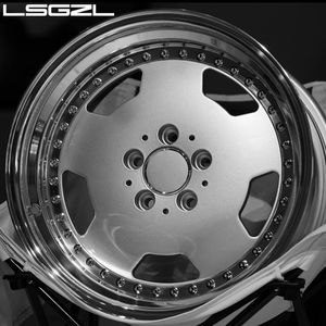 ขอบล้อรถ<span class=keywords><strong>2</strong></span>ชิ้น3ชิ้นล้อแม็กล้ออัลลอยปลอมแปลง lsgzl สำหรับ Mercedes-Benz & AMG 17 18 19 20 21 22 23 24นิ้ว6061-T6 - Product Image 3