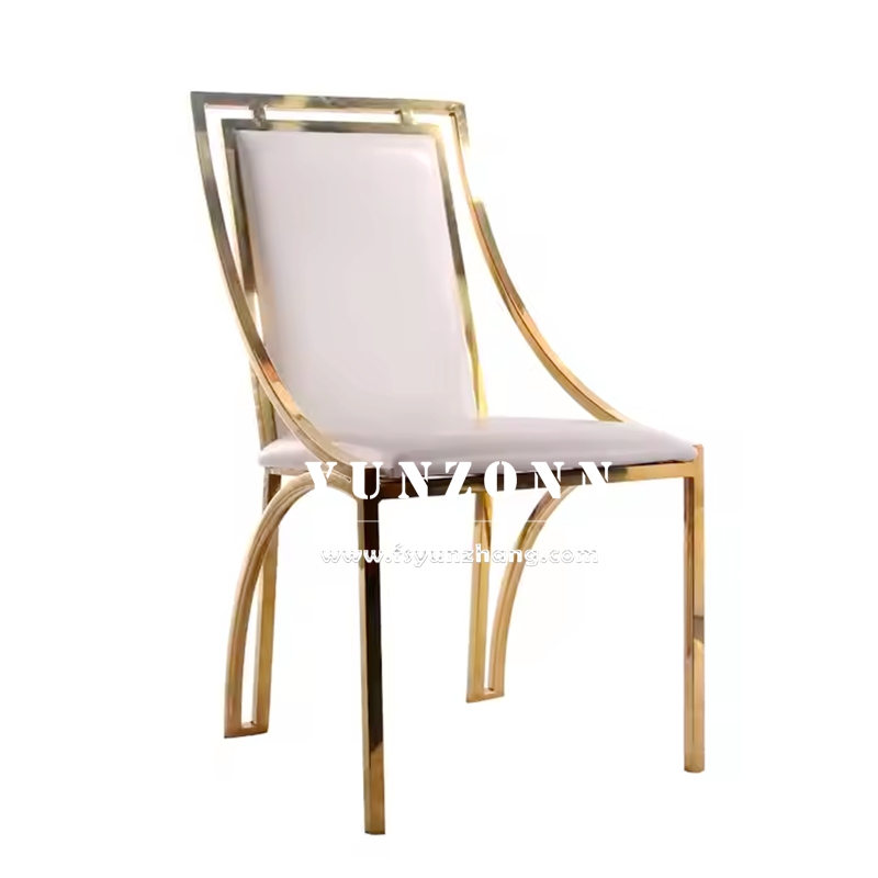 gold wedding chair