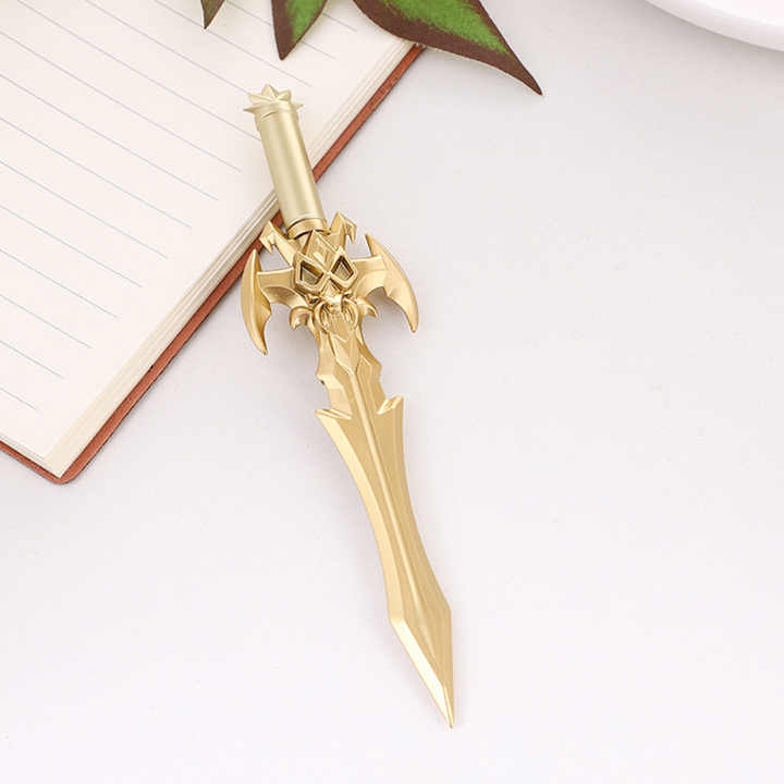 Creative Neutral Anime Large Sword Weapon Design Student Pen Personalized Office Stationery