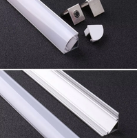Lampe LED d'angle en stratifié, à angle de 90 degrés, à haute luminosité, pour armoire et penderie
