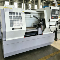 Torno CNC Horizontal CK6136 con Certificación CE, Alta Resistencia, Alta Rigidez, Alta Productividad, Mecanizado de Engranajes, Longitud Máxima de Pieza de Trabajo 2000 mm