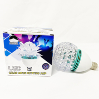 Ampoule LED RGB à rotation automatique colorée, lumières de projection intelligentes pour fête, discothèque, DJ avec télécommande, indice de protection IP33