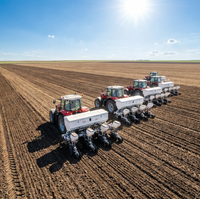 Semoir de Précision à 6 Rangs pour Maïs de Haute Qualité avec Boîte de Vitesses et Système de Plantation par Aspiration